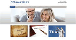 Desktop Screenshot of ottawawills.org